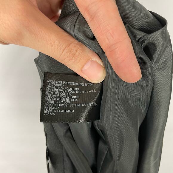 Worthington | NWT Charcoal Dark Gray Knee Length Career Pencil Skirt - Picture 7 of 7